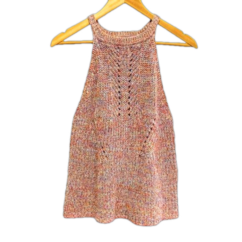 Anthropologie John+Jenn Top Sleeveless Knit Multicolor Women’s Medium